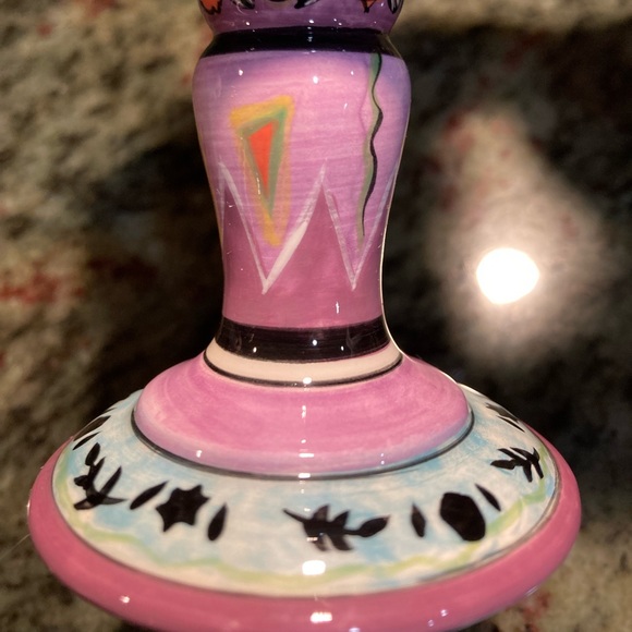 NEW!! beautiful painted ceramic kiddish cup - Picture 4 of 10